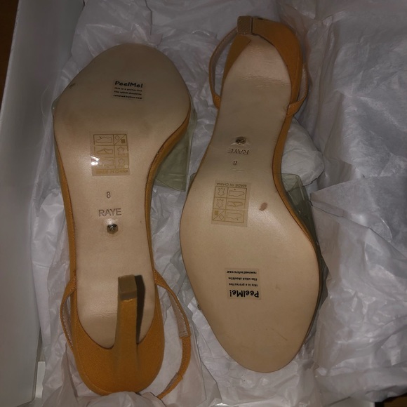 RAYE Sandals, brand new with box, from Revolve, never worn. - Picture 4 of 5